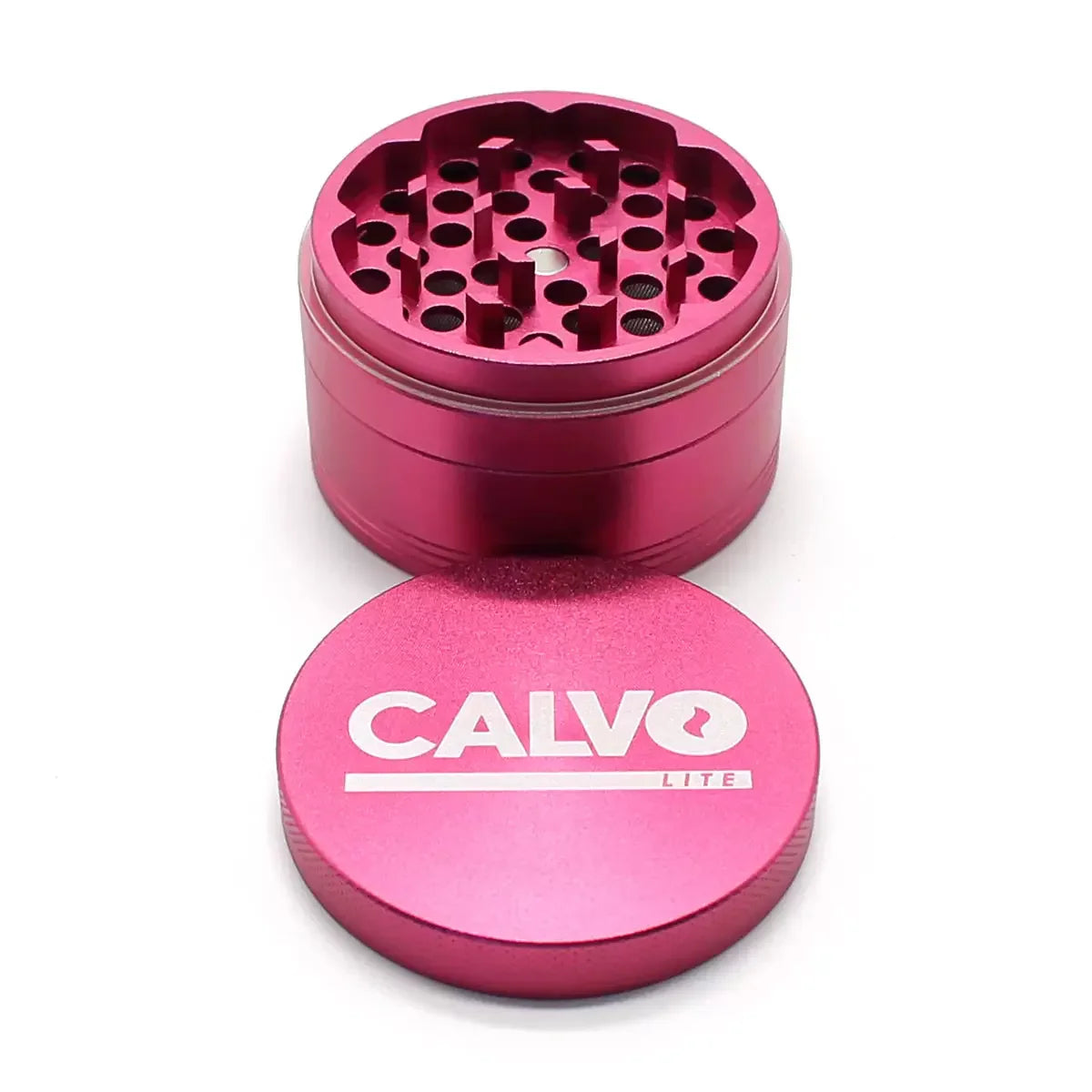 Moledor Metalico Fucsia 63mm Calvo Glass