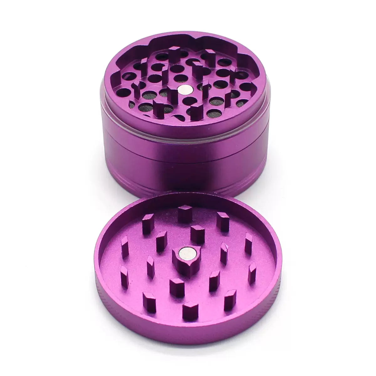 Moledor Metalico Morado 63mm Calvo Glass