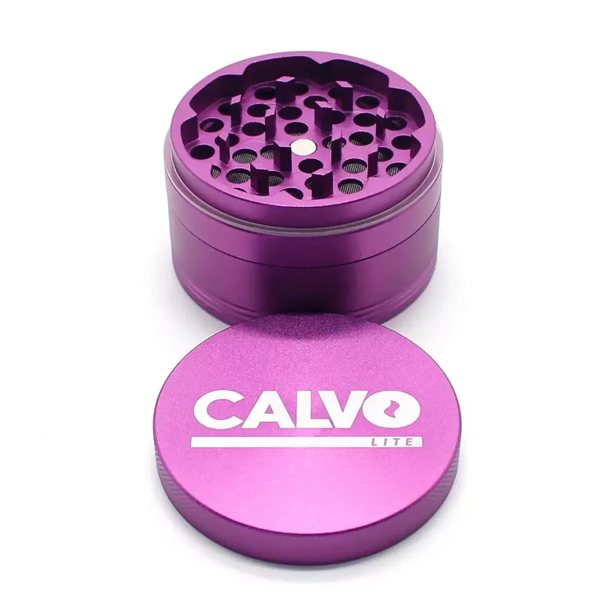 Moledor Metalico Morado 63mm Calvo Glass