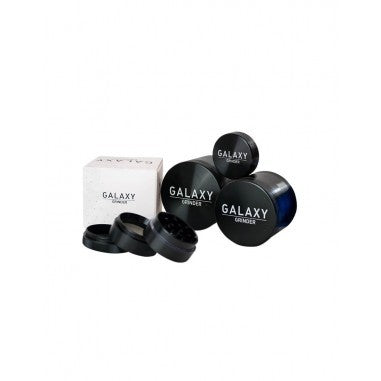 Moledor Metalico Negro 4 Pcs 63mm Galaxy