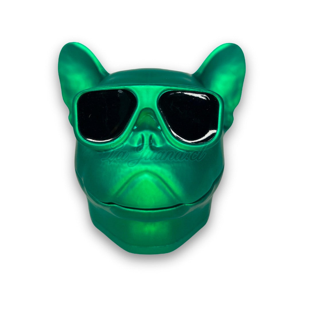 Moledor Metalico Perro Verde 60mm
