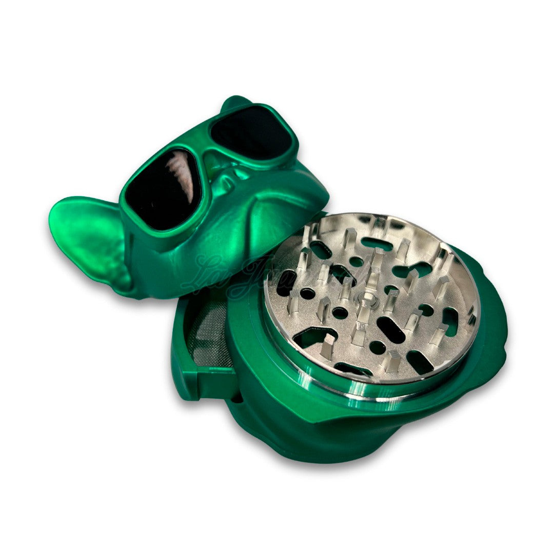 Moledor Metalico Perro Verde 60mm