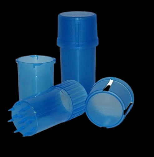 Moledor Y Contenedor 3 En 1 Azul