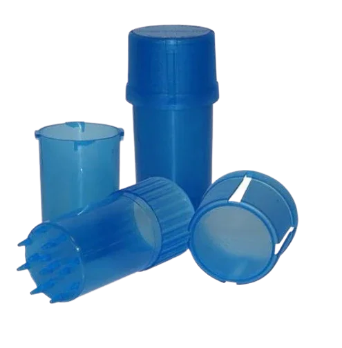 Moledor Y Contenedor 3 En 1 Azul