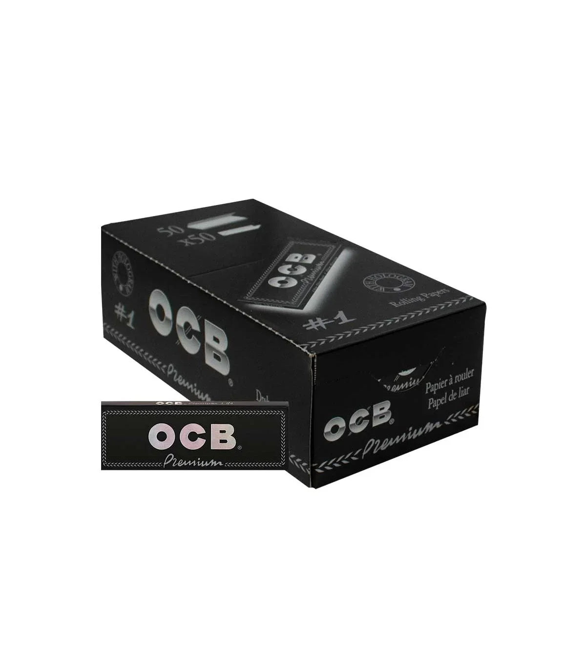 Papelillo Ocb Negro Premium N1
