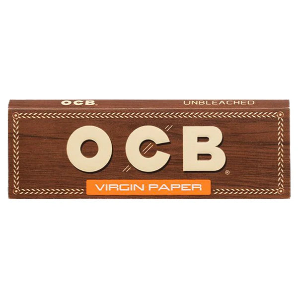 Papelillo Ocb Virgin Unbleached 1 1/4