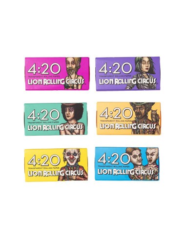 Papelillo 1 1/4 Celulosa 4:20 - Lion Rolling Circus