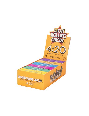 Papelillo 1 1/4 Celulosa 4:20 - Lion Rolling Circus