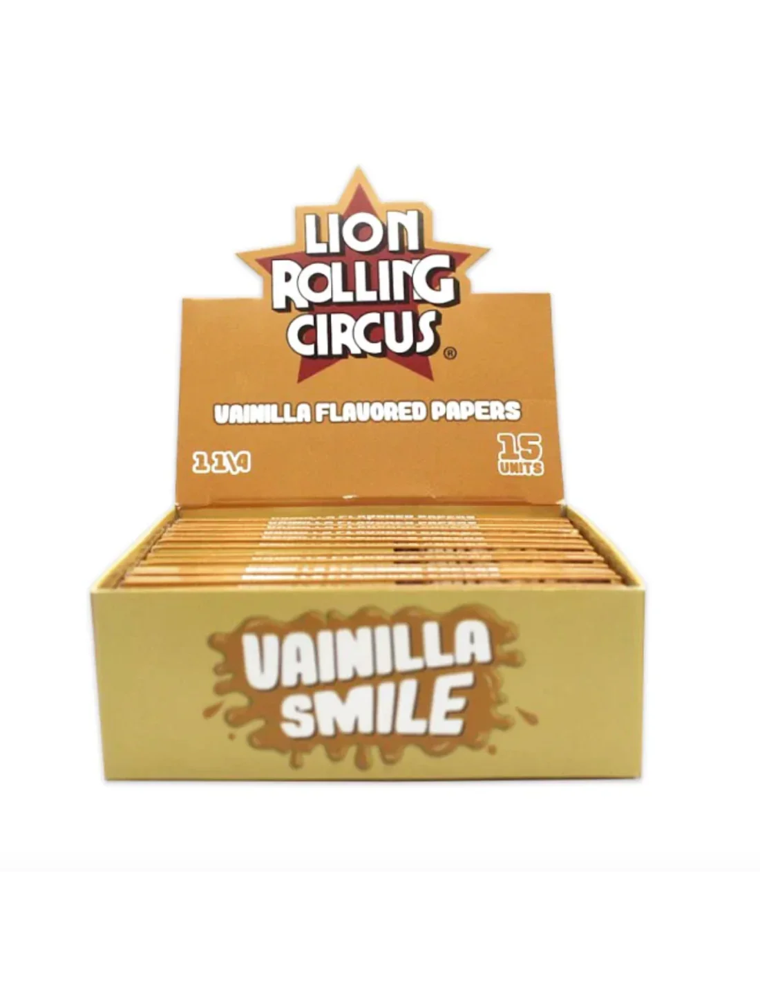 Papelillo 1 1/4 Vainilla Smile - Lion Rolling Circus