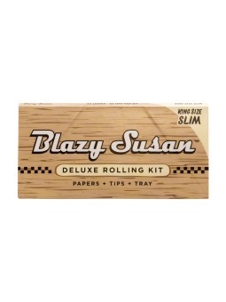 Papelillo Blazy Susan Unbleached King Size Slim Deluxe Kit