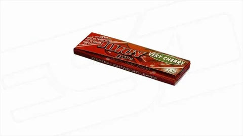 Papelillos Juicy Jays sabor cereza, caja roja, 32 hojas finas para fumar