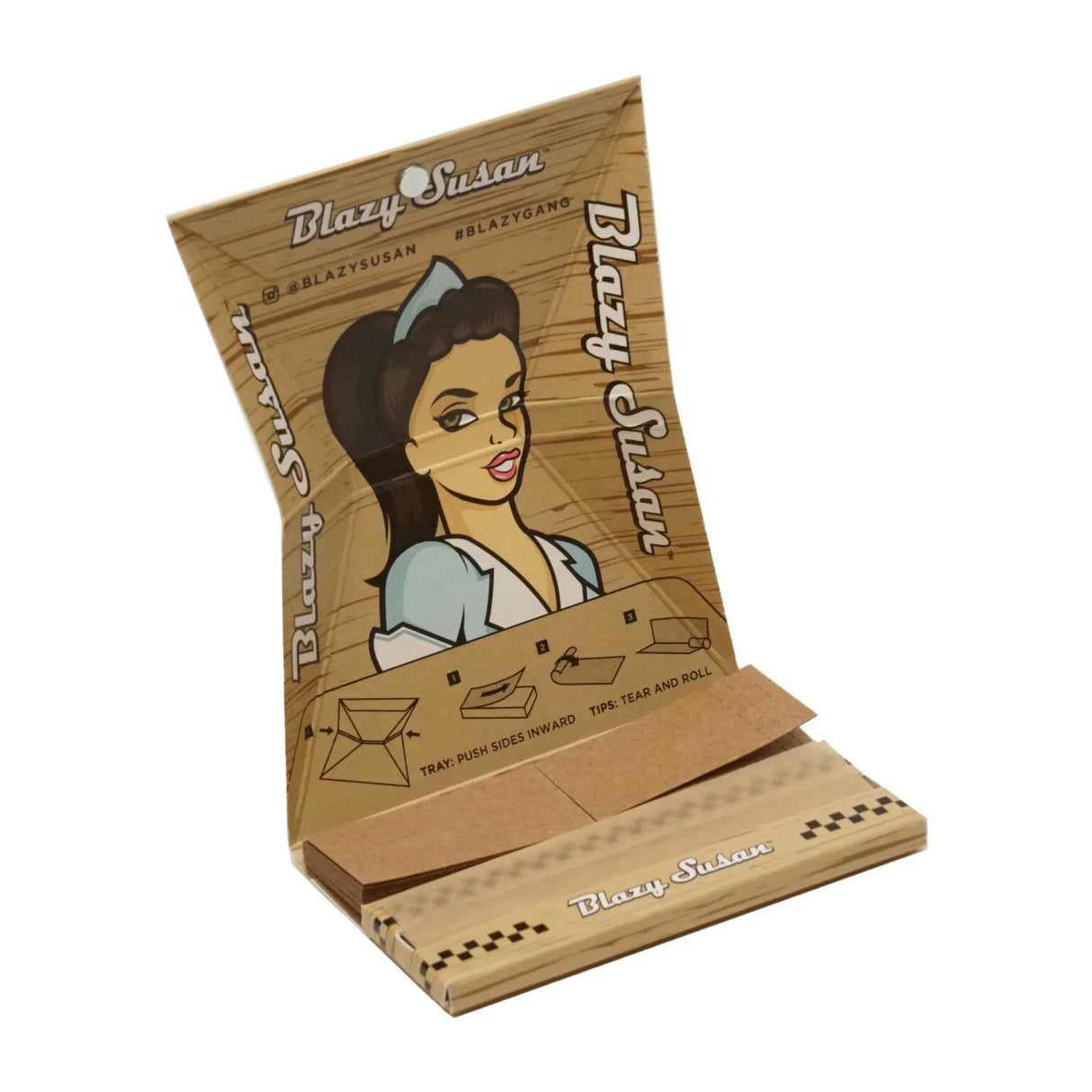Papelillo Unbleached 1 1/4 Deluxe Kit - Blazy Susan