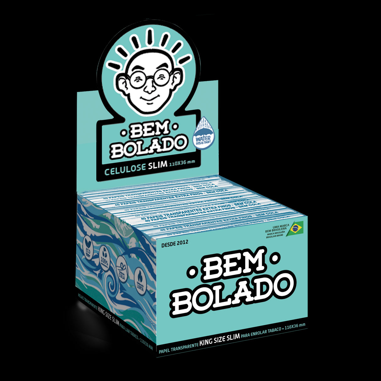 Papelillos Celulosa King Size Slim - Bem Bolado