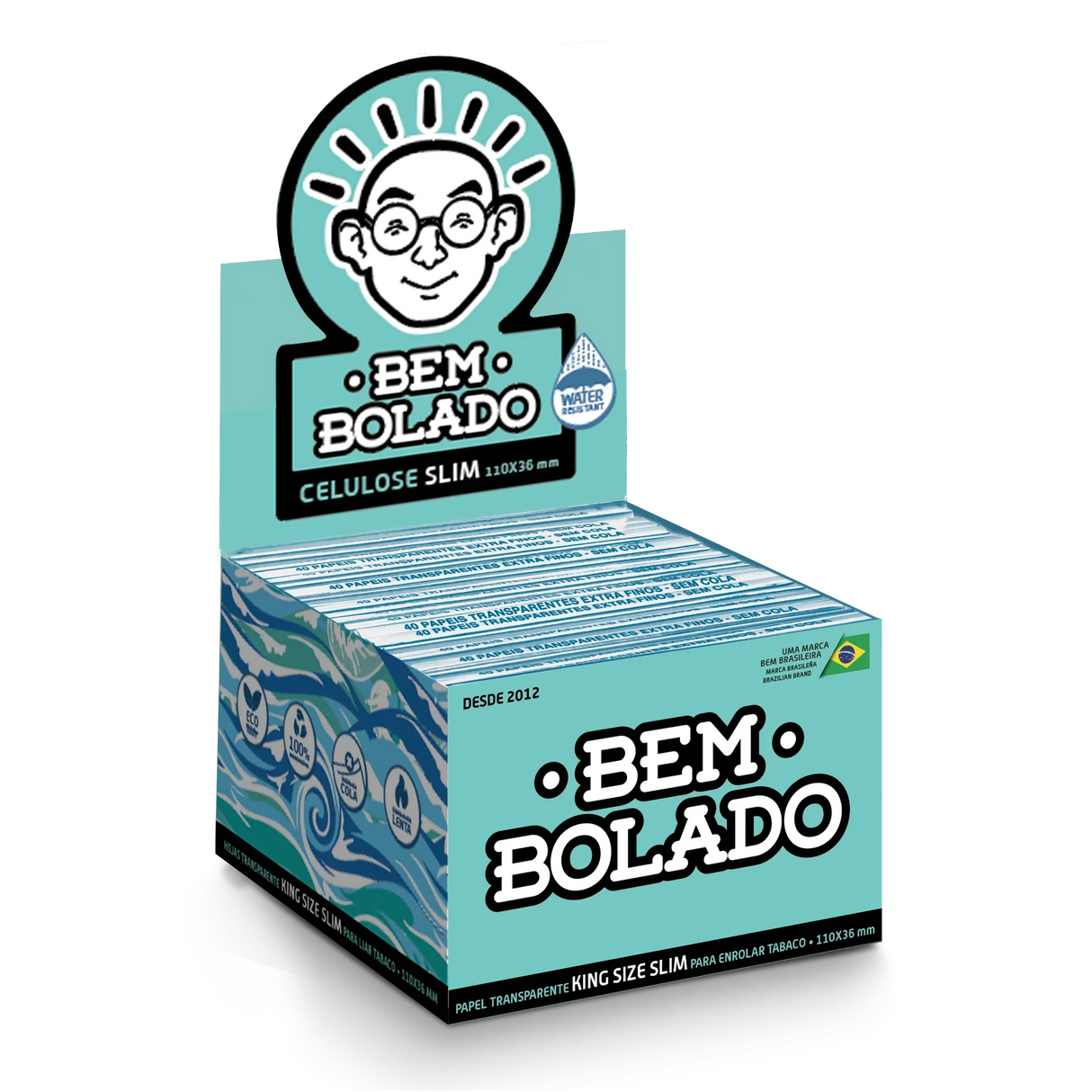 Papelillos Celulosa King Size Slim - Bem Bolado