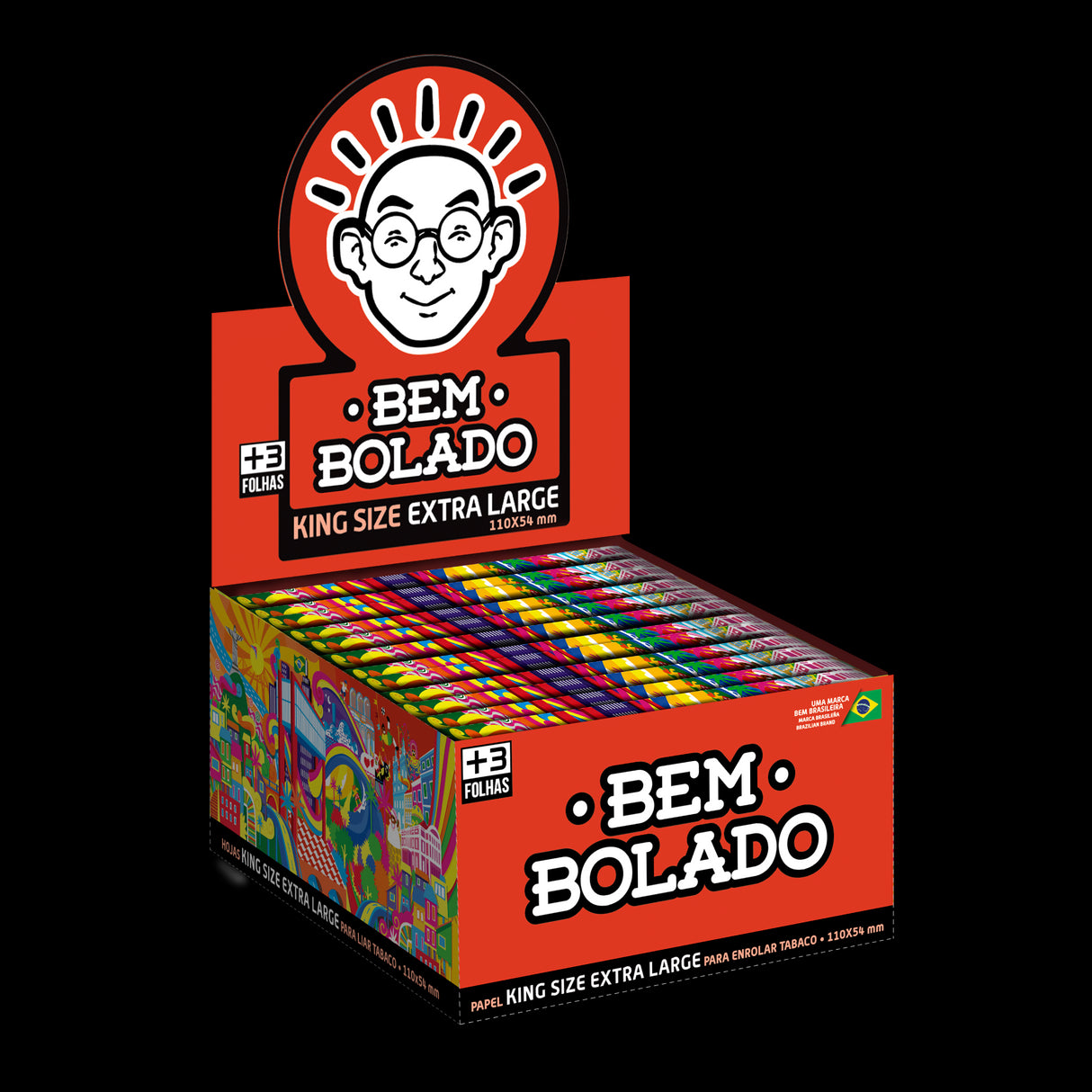 Papelillos Pop King Size Extra Large - Bem Bolado