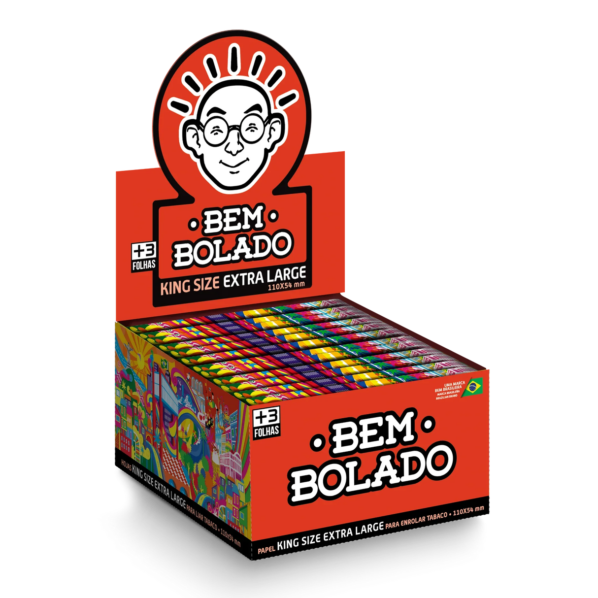Papelillos Pop King Size Extra Large - Bem Bolado