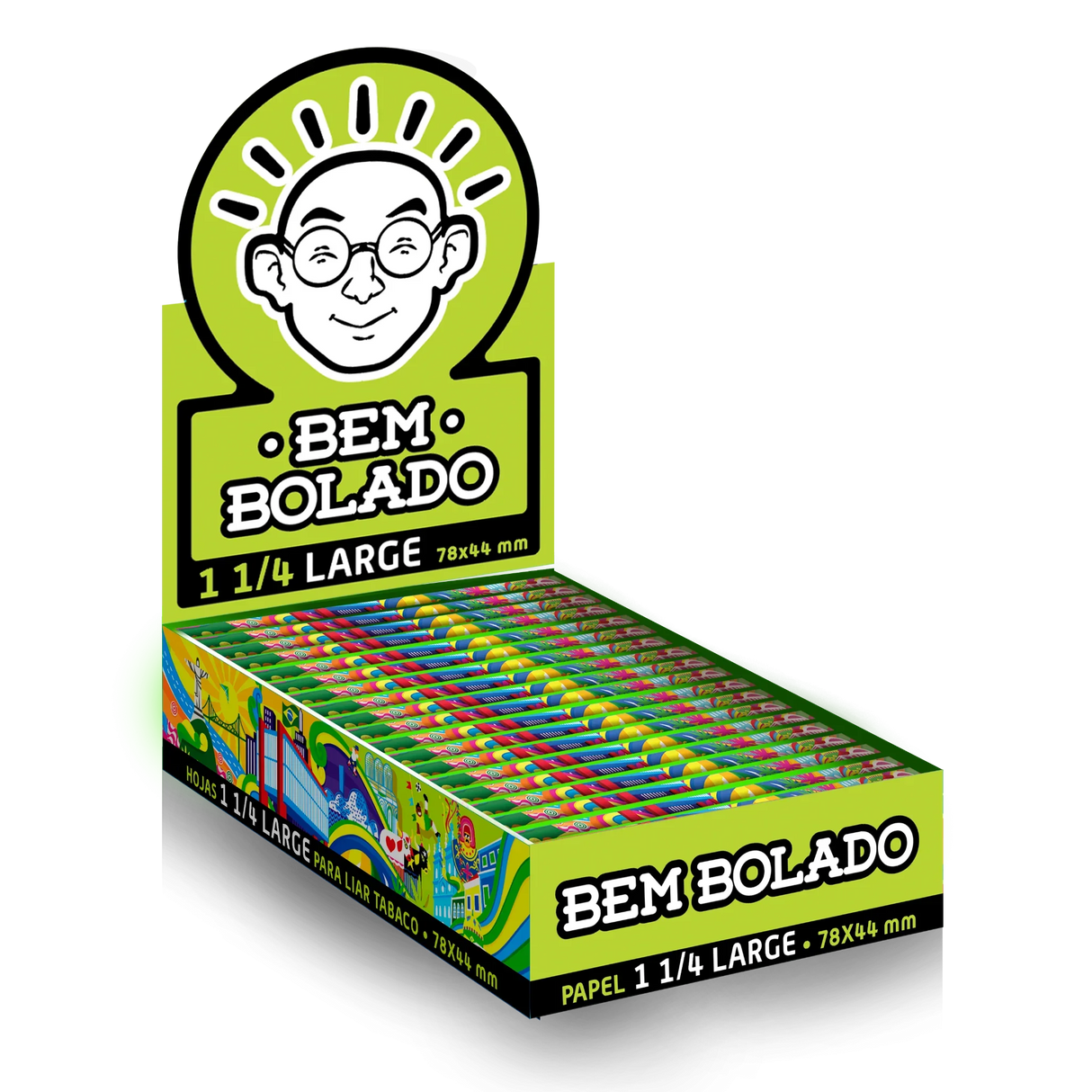 Papelillos Pop Large 1 1/4 - Bem Bolado
