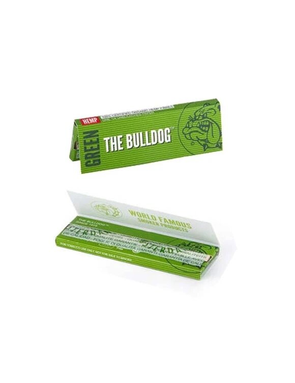 Papelillos The Bulldog Amsterdam Verde 1 1/4