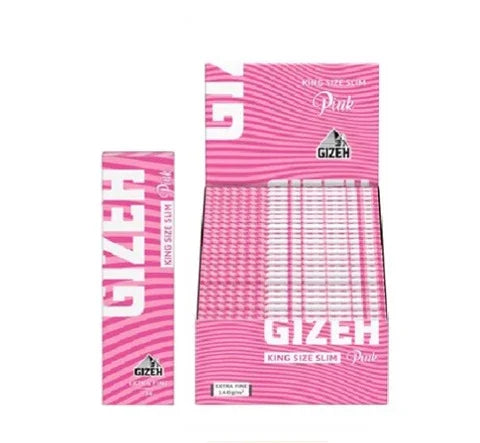 Papelillos Gizeh Pink King Size