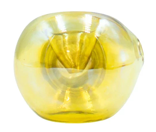 Pipa 10cm Pyrex Lisa Amarillo Sol