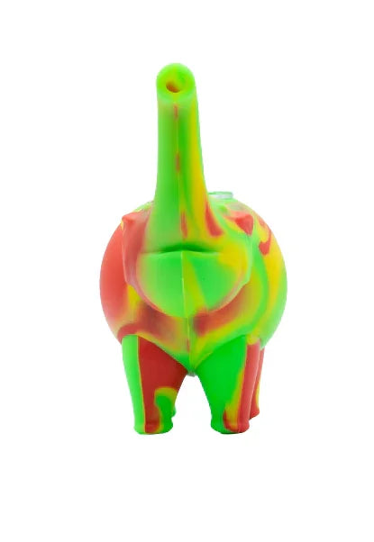 Pipa 12cm Silicona Elefante Rasta
