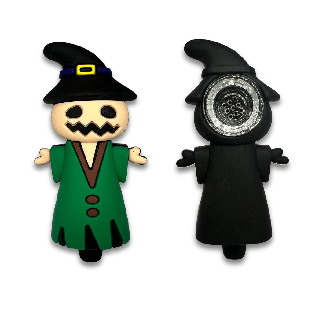 Pipa Espantapajaro De Silicona