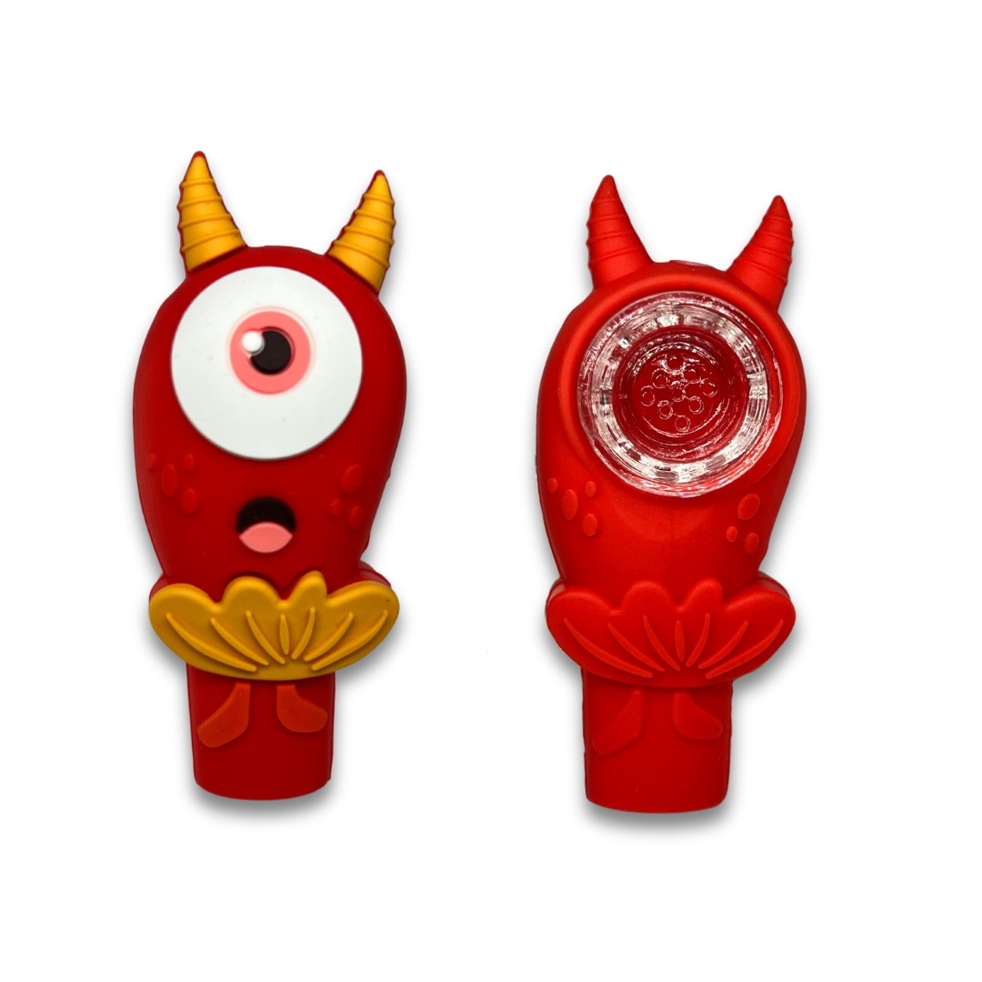 Pipa Monstruo De Silicona