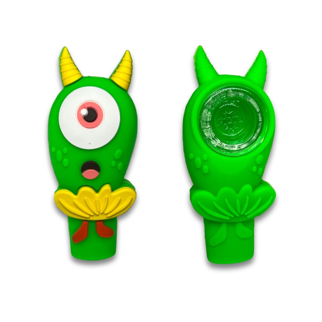 Pipa Monstruo De Silicona