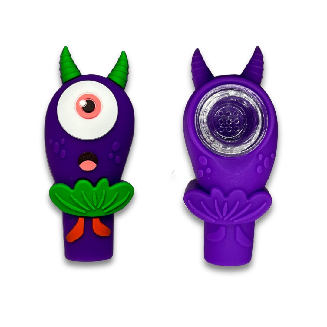 Pipa Monstruo De Silicona