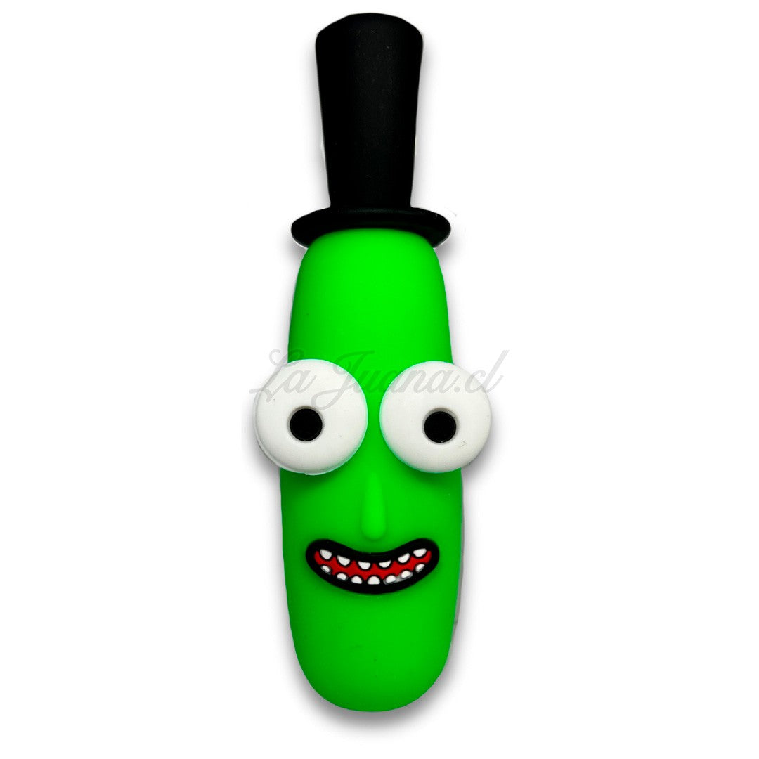 Pipa Pepino De Silicona 10 cms