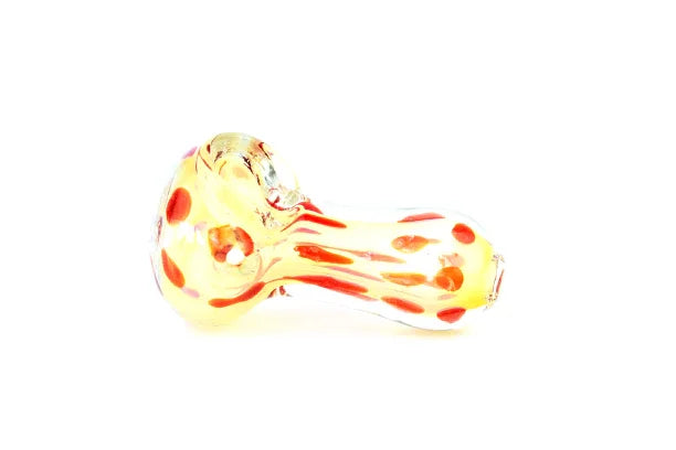 Pipa Pyrex 6 cms 3 Dalmata Amarilla Roja