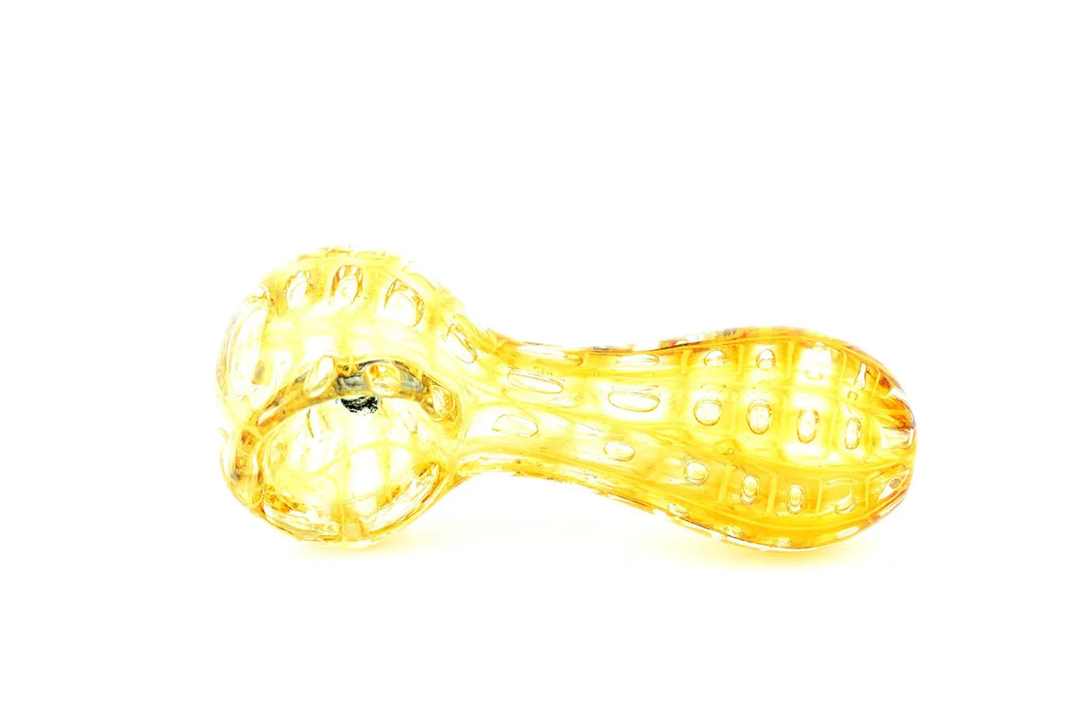 Pipa Pyrex 7 cms Burbuja Amarilla