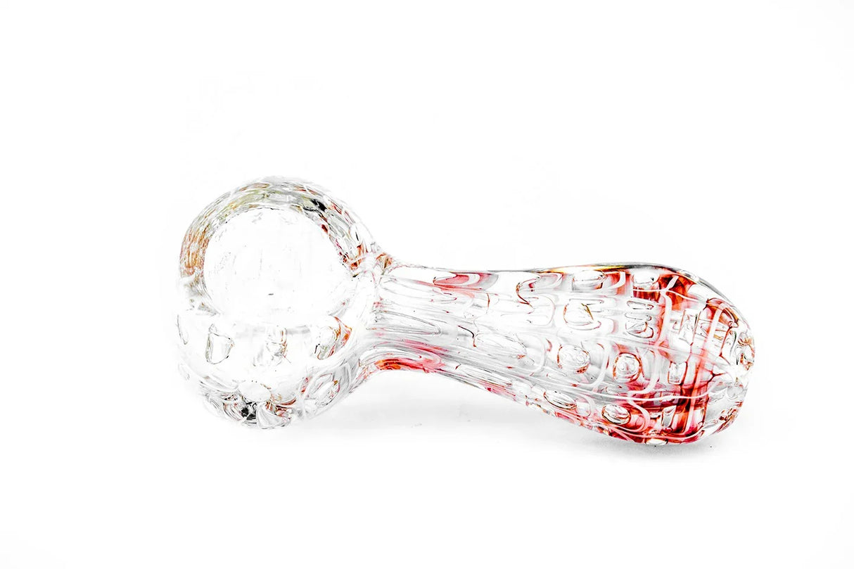 Pipa Pyrex 7 cms Burbuja Rosa Clara