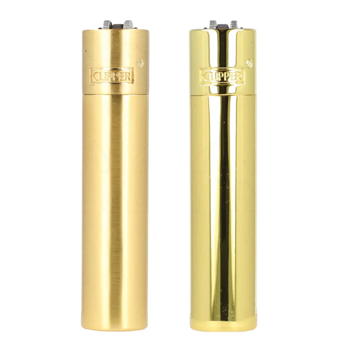 Encendedor Clipper Metalico Gold