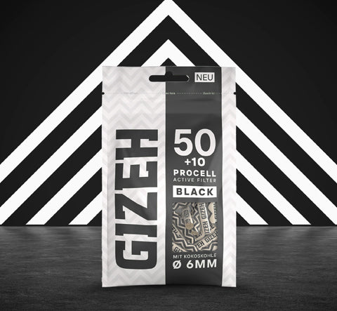 Filtros De Carbon Activado Procell Black 50u - Gizeh