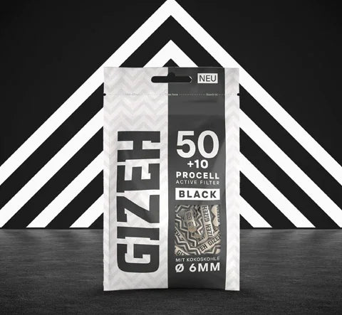 Filtros De Carbon Activado Procell Black 50u - Gizeh