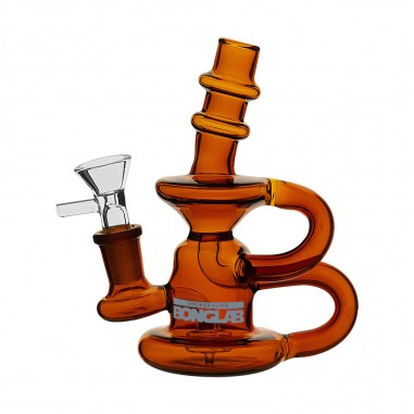 Bong de pyrex R3 de 13 cm Amber