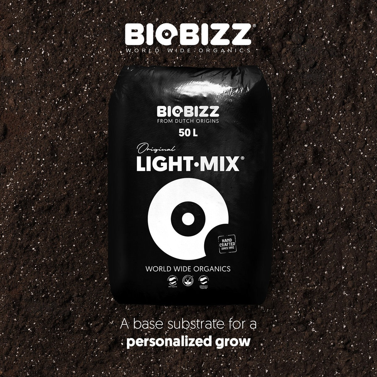 Sustrato Biobizz Light-Mix 50 Litros
