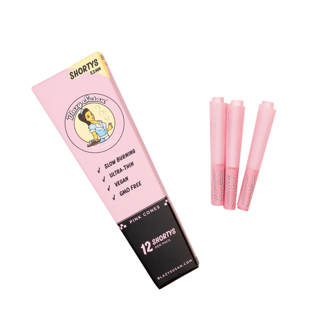 Conos Pre Roll Pink Shortys Pack 12u - Blazy Susan