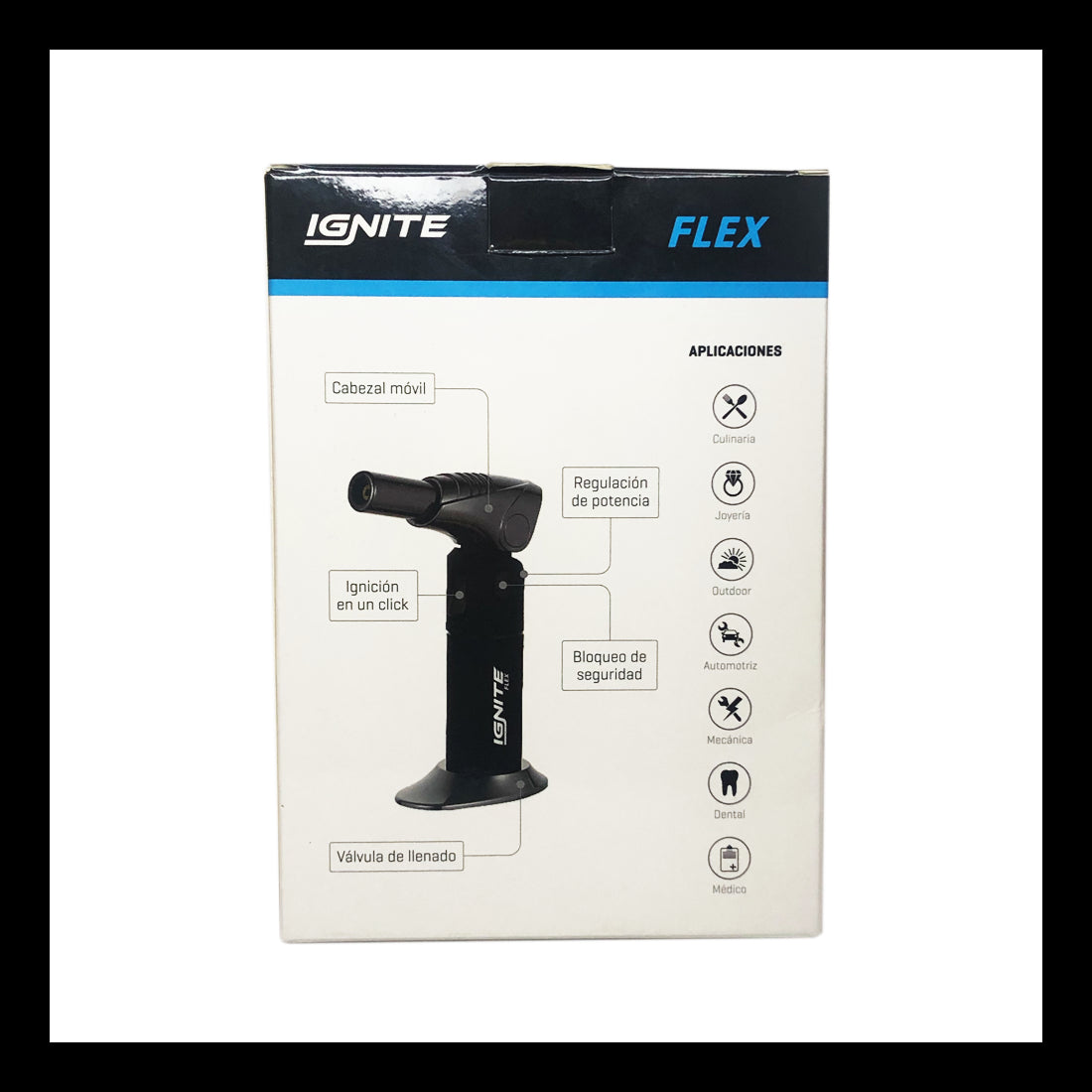 Soplete Flex Black - Ignite