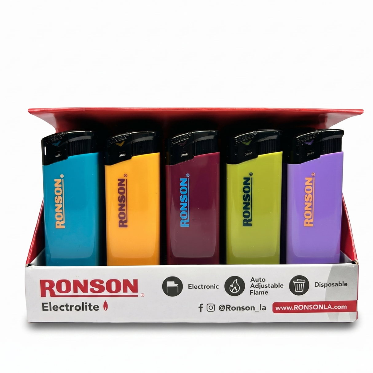 Encendedor Ronson Electrónico Recargable