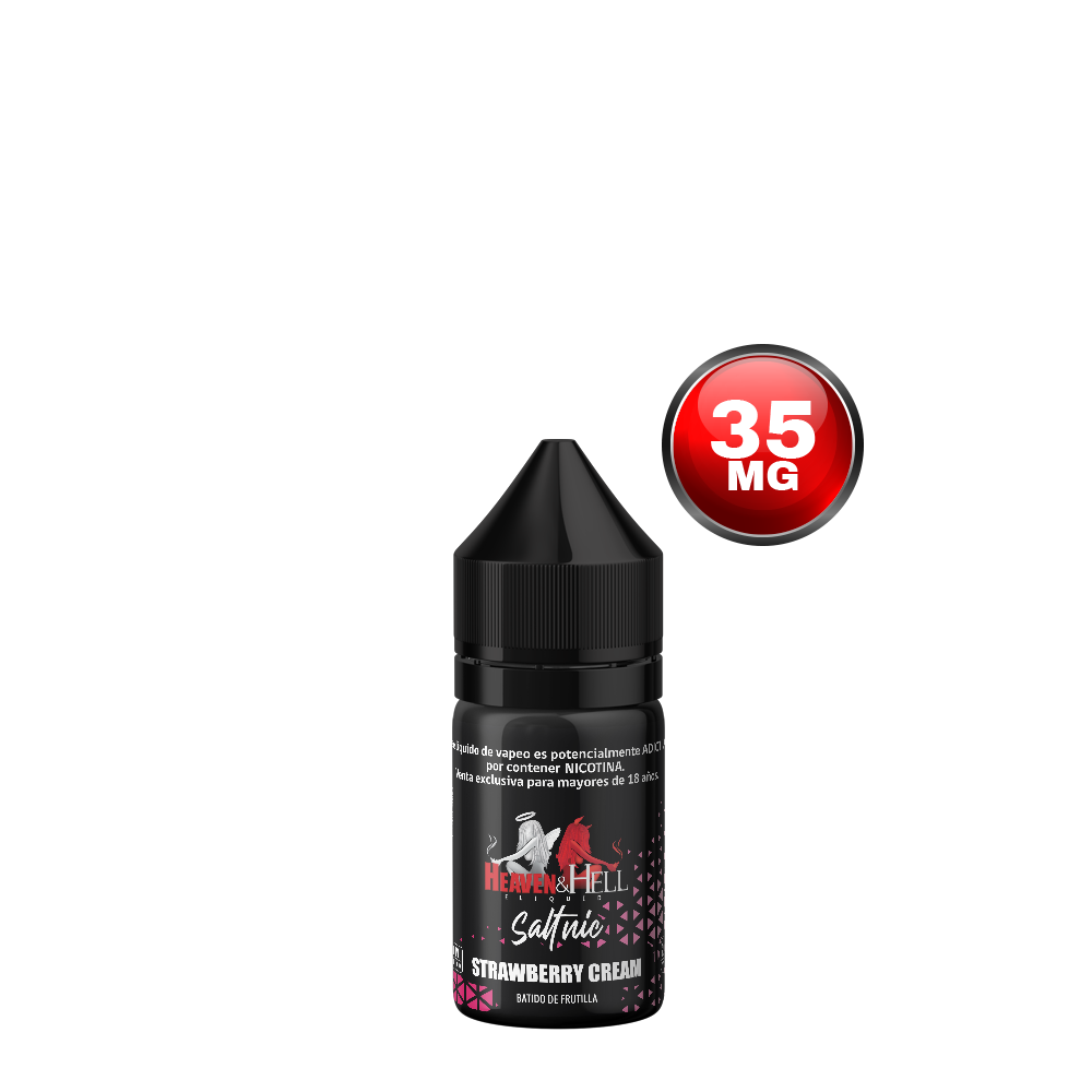 Strawberry Cream Saltnic 35 mg - HEAVEN & HELL