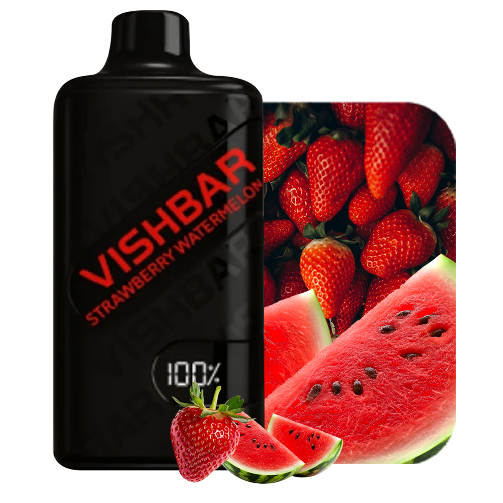 Vape Desechable Vishbar Weekly 20.000 Pff 4.5% nic - Strawberry Watermelon