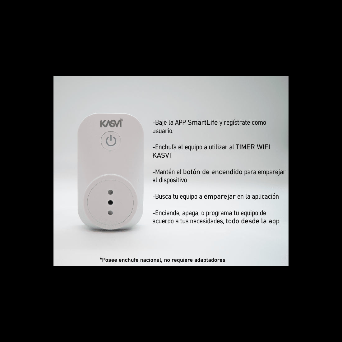 Temporizador Wifi - Kasvi