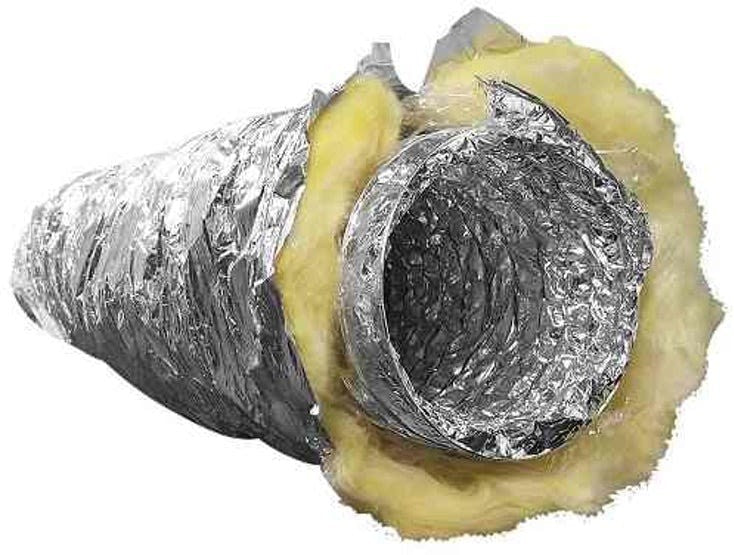 Tubo de extracción insonorizado 102mm x 10mt