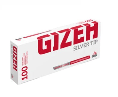 Tubos Gizeh Silver 100Uds
