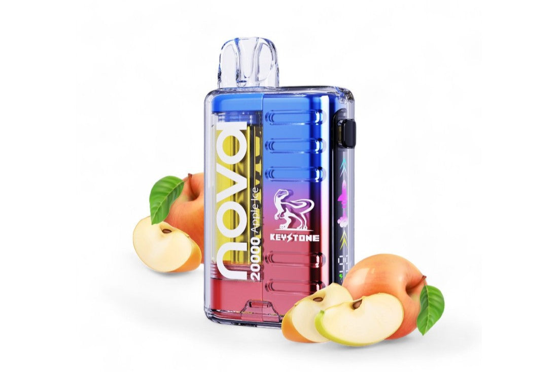 Vape Desechable Nova 20.000 Pff 0% nic - Apple Ice
