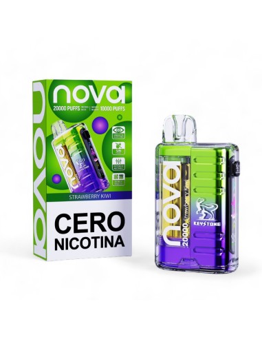 Vape Desechable Nova 20.000 Pff 0% nic - Strawberry Kiwi