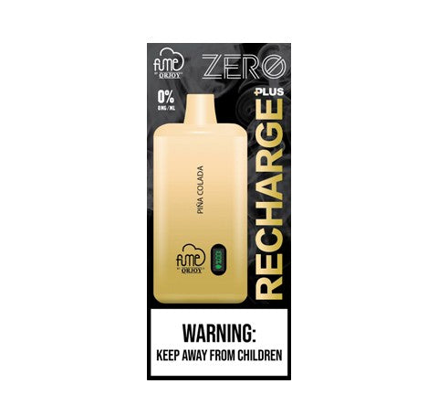 Vape Fume 10.000 Puff Recharge Plus 0% Nic Piña Colada