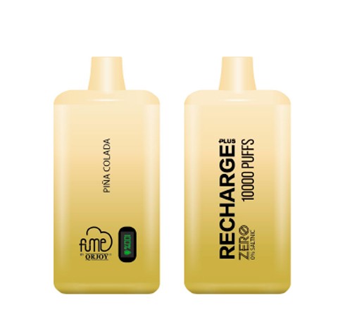 Vape Fume 10.000 Puff Recharge Plus 0% Nic Piña Colada